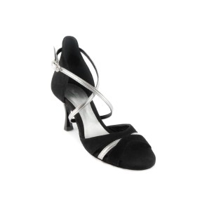 Portdance PD816 Black Silver Leather