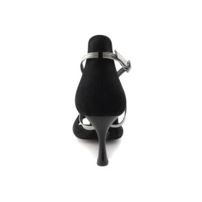 Portdance PD816 Black Silver Leather