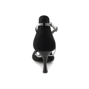 Portdance PD816 Black Silver Leather