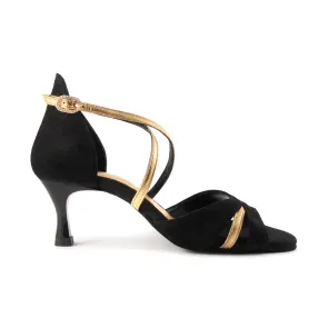 Portdance PD816 Black Gold Leather