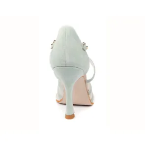 Portdance PD861 Outdoor Baby Blue Nobuck