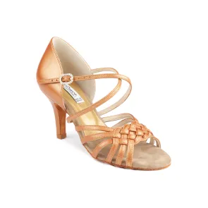 Portdance PD PRO 001 Dansschoenen Dark Tan Leer