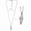 Alista Dancer Basics Alista Ketting met Stalen Ballerina Spitzen Hanger