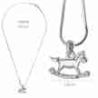 Alista Dancer Basics Alista Ketting met HobbelPaardHanger en Strass Steentjes