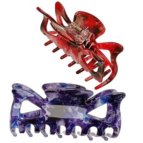 Alista Marble Acrylic Hair Claw