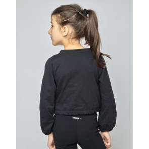 Temps Danse Tani jr. Papillon cropped ballet trui voor Meisjes Roze