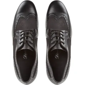 Diamant Heren Ballroom Dansschoenen 089-075-145 klassieke stijl