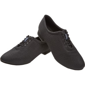 Diamant 193-222-604 Heren Dansschoenen Ballroom en Latin zwart mesh