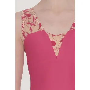 Wear Moi Hestia Dames Balletpak fuchsia roze hart halslijn