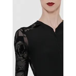 Wear Moi Felicite Dames Balletpakje ballroom latin body hoge hals met rits