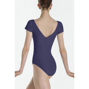 Wear Moi Pirouette donkerblauw balletpakje dames korte mouw