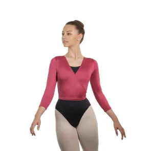 Ballet Rosa Josee Cross-over Balletvestje Lange Mouwen cropped