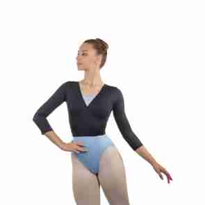 Ballet Rosa Warm-Up Cross-over Balletvestje Lange Mouwen voor Dames Josee