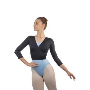 Ballet Rosa Warm-Up Cross-over Balletvestje Lange Mouwen voor Dames Josee